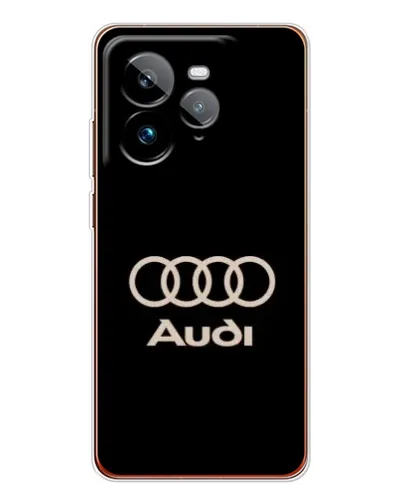 Чехол для Realme GT 7Pro с картинкой «Audi — золотой логотип» Чехол для Realme GT 7Pro с картинкой «Audi — золотой логотип»