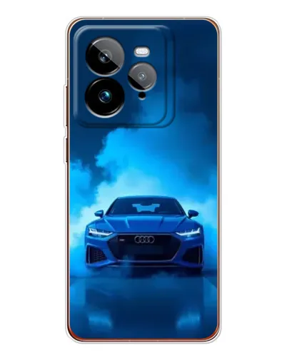 Чехол для Realme GT 7Pro с картинкой «Audi — голубая энергия» Чехол для Realme GT 7Pro с картинкой «Audi — голубая энергия»