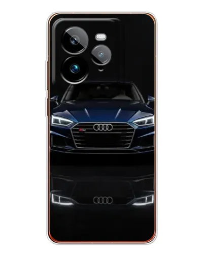 Чехол для Realme GT 7Pro с картинкой «Audi — ночное отражение» Чехол для Realme GT 7Pro с картинкой «Audi — ночное отражение»