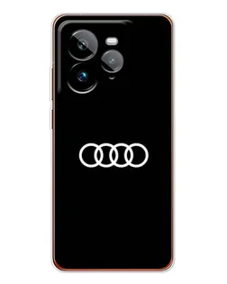 Чехол для Realme GT 7Pro с картинкой «Audi White Logo»