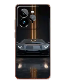 Чехол для Realme GT 7Pro с картинкой «Lamborghini золотые линии» Чехол для Realme GT 7Pro с картинкой «Lamborghini золотые линии»