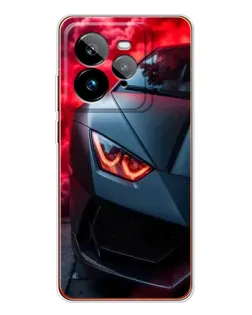 Чехол для Realme GT 7Pro с картинкой «Lamborghini красное сияние» Чехол для Realme GT 7Pro с картинкой «Lamborghini красное сияние»