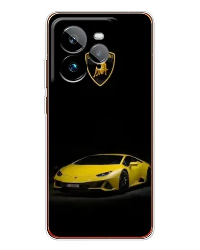 Чехол для Realme GT 7Pro с картинкой «Lamborghini желтый акцент» Чехол для Realme GT 7Pro с картинкой «Lamborghini желтый акцент»