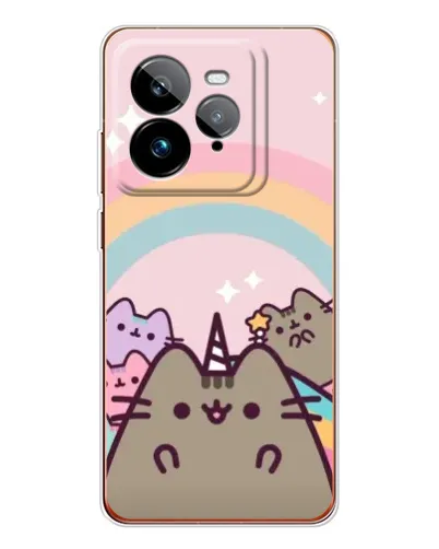 Чохол для Realme GT 7Pro з картинкою «Єдиноріг Pusheen»