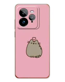 Чохол для Realme GT 7Pro з картинкою «Pusheen серце»