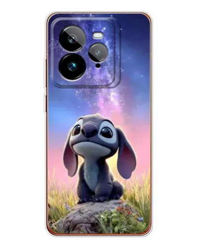 Чехол для Realme GT 7Pro с картинкой «Стич на рассвете»