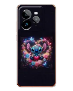 Чехол для Realme GT 7Pro с картинкой «Stitch в цветах» Чехол для Realme GT 7Pro с картинкой «Stitch в цветах»