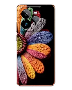 Чохол для Realme GT 7Pro з картинкою «Райдужна квітка»