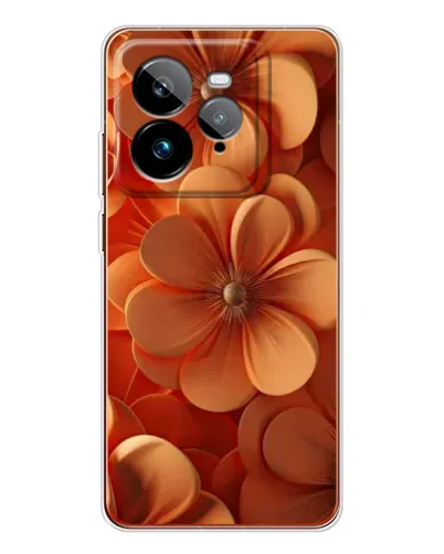 Чохол для Realme GT 7Pro з картинкою «Помаранчева макро квітка» Чохол для Realme GT 7Pro з картинкою «Помаранчева макро квітка»