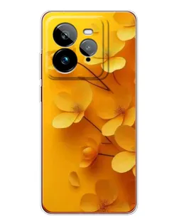 Чохол для Realme GT 7Pro з картинкою «Золоті пелюстки»