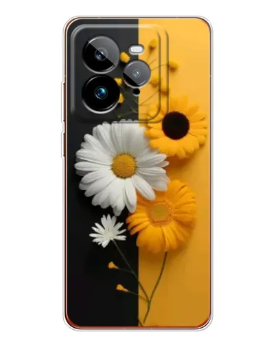 Чохол для Realme GT 7Pro з картинкою «Соняшник та ромашка» Чохол для Realme GT 7Pro з картинкою «Соняшник та ромашка»