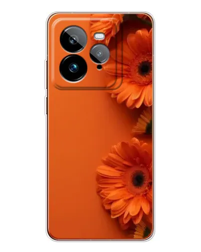 Чохол для Realme GT 7Pro з картинкою «Помаранчеві гербери» Чохол для Realme GT 7Pro з картинкою «Помаранчеві гербери»