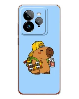 Чохол для Realme GT 7Pro з картинкою «Капібара на скейті» Чохол для Realme GT 7Pro з картинкою «Капібара на скейті»
