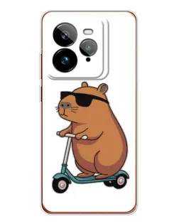 Чохол для Realme GT 7Pro з картинкою «Капібара на самокаті» Чохол для Realme GT 7Pro з картинкою «Капібара на самокаті»