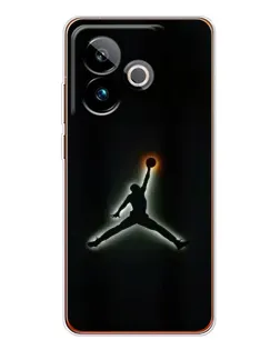 Чехол для Realme GT 7T с картинкой «Jordan Gradient Logo» Чехол для Realme GT 7T с картинкой «Jordan Gradient Logo»