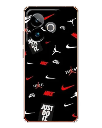 Чохол для Realme GT 7T з картинкою «Nike Mix Pattern»