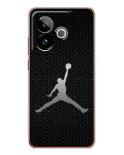 Чохол для Realme GT 7T з картинкою «Jordan Dark Carbon»