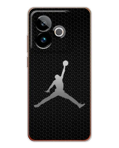 Чохол для Realme GT 7T з картинкою «Jordan Dark Carbon»