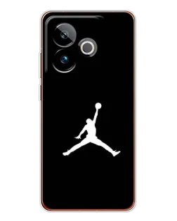 Чохол для Realme GT 7T з картинкою «Jordan Silhouette»