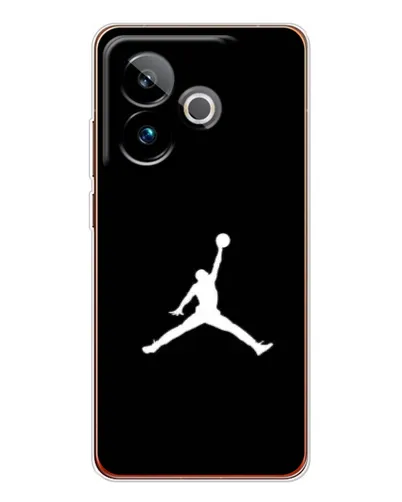 Чохол для Realme GT 7T з картинкою «Jordan Silhouette»