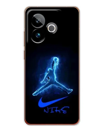 Чохол для Realme GT 7T з картинкою «Jordan Neon Blue»