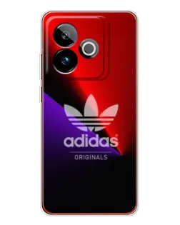 Чехол для Realme GT 7T с картинкой «Adidas Red Neon» Чехол для Realme GT 7T с картинкой «Adidas Red Neon»