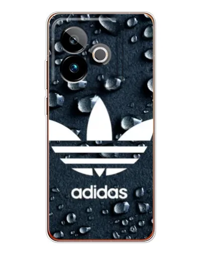 Чохол для Realme GT 7T з картинкою «Adidas Trefoil Blue»