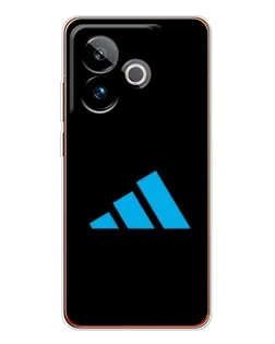 Чохол для Realme GT 7T з картинкою «Adidas Cyan Logo»
