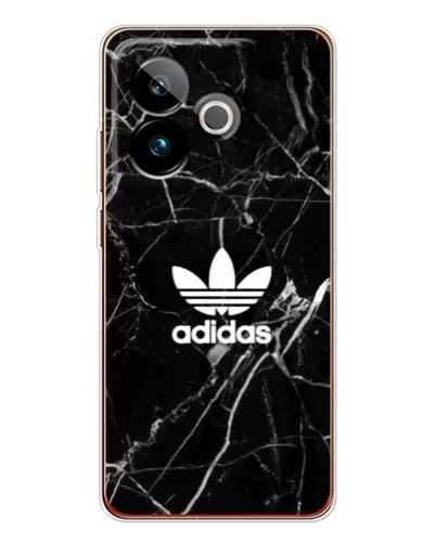 Чохол для Realme GT 7T з картинкою «Білий мармур Adidas»