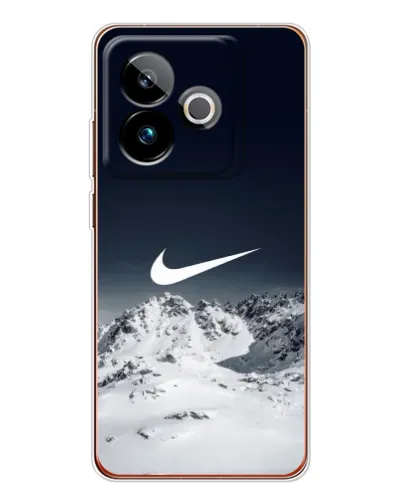 Чехол для Realme GT 7T с картинкой «Nike — зимние горы» Чехол для Realme GT 7T с картинкой «Nike — зимние горы»
