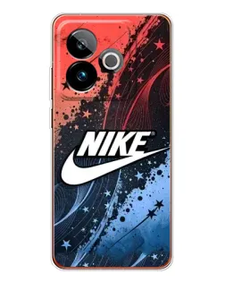 Чехол для Realme GT 7T с картинкой «Градиентный принт Найк»