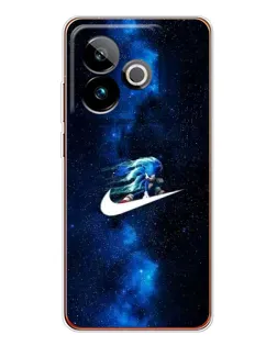 Чехол для Realme GT 7T с картинкой «Звездный путь Nike»