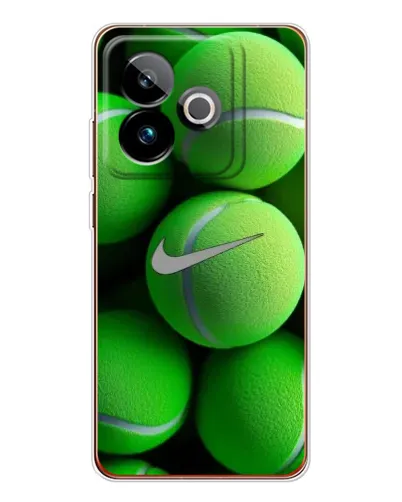 Чехол для Realme GT 7T с картинкой «Теннисные мячи Найк» Чехол для Realme GT 7T с картинкой «Теннисные мячи Найк»