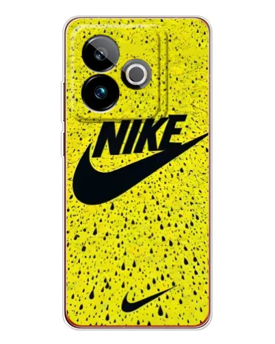 Чехол для Realme GT 7T с картинкой «Желтый текстурный Nike» Чехол для Realme GT 7T с картинкой «Желтый текстурный Nike»