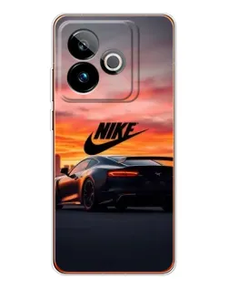 Чехол для Realme GT 7T с картинкой «Nike и суперкар»