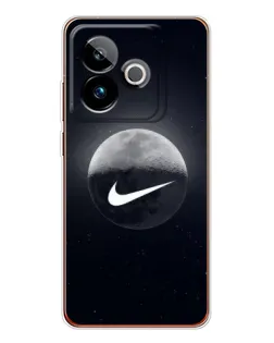 Чехол для Realme GT 7T с картинкой «Nike в стиле граффити»