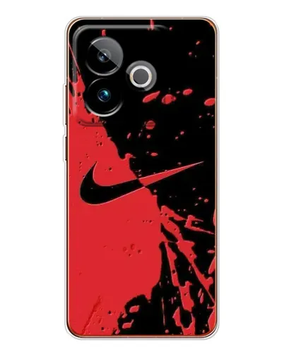 Чохол для Realme GT 7T з картинкою «Червоні бризки Nike» Чохол для Realme GT 7T з картинкою «Червоні бризки Nike»
