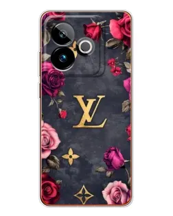 Чехол для Realme GT 7T с картинкой «Цветочный Louis Vuitton» Чехол для Realme GT 7T с картинкой «Цветочный Louis Vuitton»