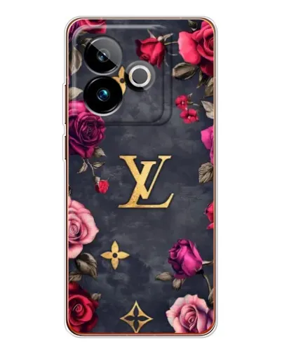 Чохол для Realme GT 7T з картинкою «Квітковий Louis Vuitton»