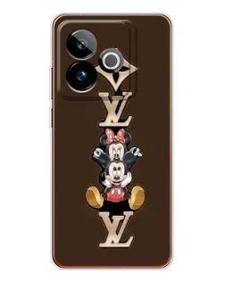 Чохол для Realme GT 7T з картинкою «LV та Міккі Маус»