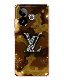 Чохол для Realme GT 7T з картинкою «Камуфляжний Louis Vuitton»