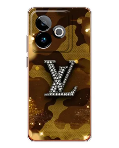 Чохол для Realme GT 7T з картинкою «Камуфляжний Louis Vuitton»