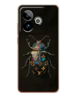 Чохол для Realme GT 7T з картинкою «LV — мармуровий принт»