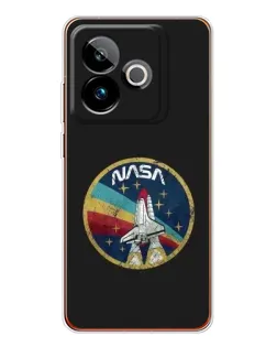 Чехол для Realme GT 7T с картинкой «NASA — эмблема миссии» Чехол для Realme GT 7T с картинкой «NASA — эмблема миссии»