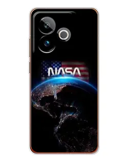 Чохол для Realme GT 7T з картинкою «Земля з космосу NASA»