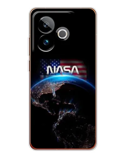 Чохол для Realme GT 7T з картинкою «Земля з космосу NASA»