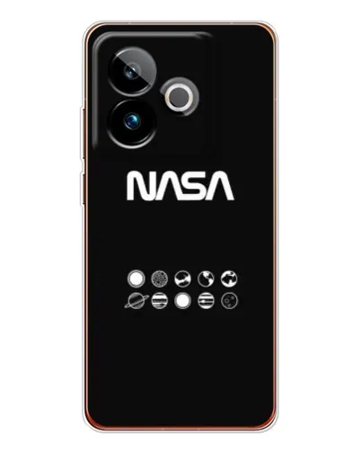 Чохол для Realme GT 7T з картинкою «NASA — технічний принт»