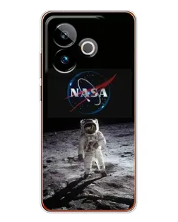 Чохол для Realme GT 7T з картинкою «Астронавт на Місяці»