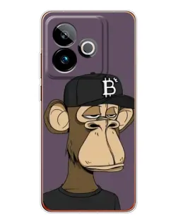 Чохол для Realme GT 7T з картинкою «Bored Ape в кепці»