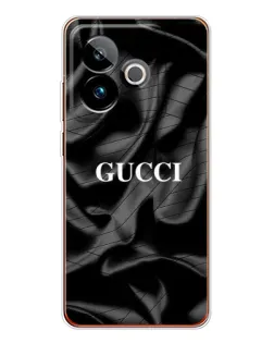 Чехол для Realme GT 7T с картинкой «Gucci — шелковые волны» Чехол для Realme GT 7T с картинкой «Gucci — шелковые волны»
